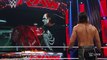 Sting destroys Seth Rollins statue
