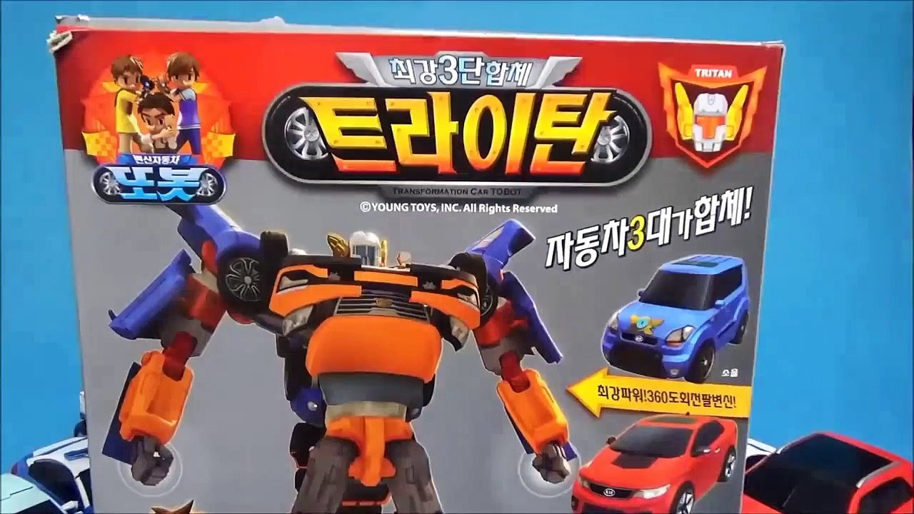 Ou robot de l'étape 3. Tri-transformation du carbone. X, Y et Z trois ou robot voitures comme la transformation de la jouet Tobot Transformer Robot jouet Voiture