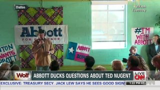 Greg Abbott Doesn't Want To Answer Questions About Ted Nugent