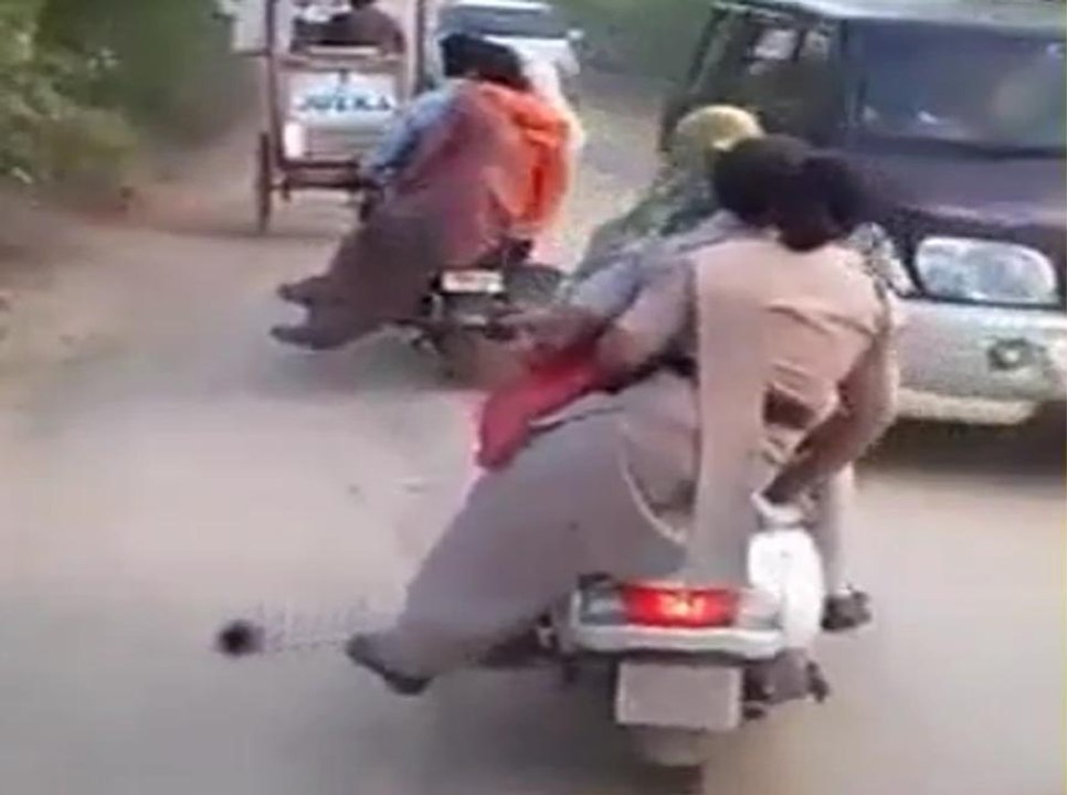 Lady Police Fall