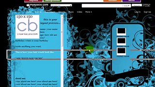 1/7 How to Make a MySpace Div Overlay Layout (Tutorial)