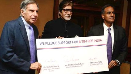 Amitabh Bachchan At "TB Harega, Desh Jeetega" Campaign Launch
