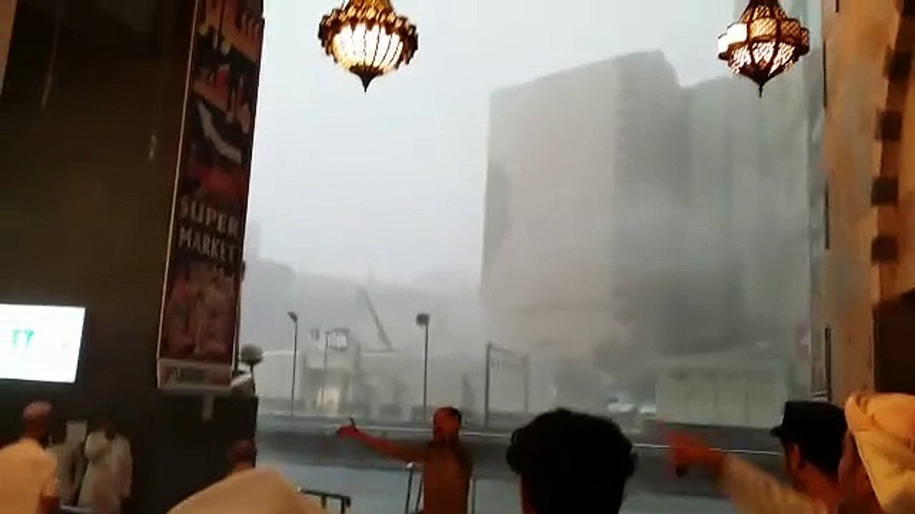 Crane Accident in Makkah 2015