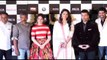 Controversial Anushka Shetty With Karan Johar At The Trailer Launch Of 'Baahubali-The Beginning'
