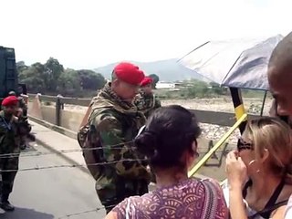 ASI SE VIVE HOY EL CIERRE DE LA FRONTERA EN SAN ANTONIO DEL TACHIRA