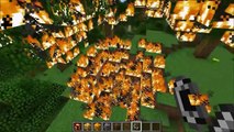 Minecraft   TNT MOD NUKE, FIRE BOMB, SCATTER BOMB, and NAPALM Mod Showcase