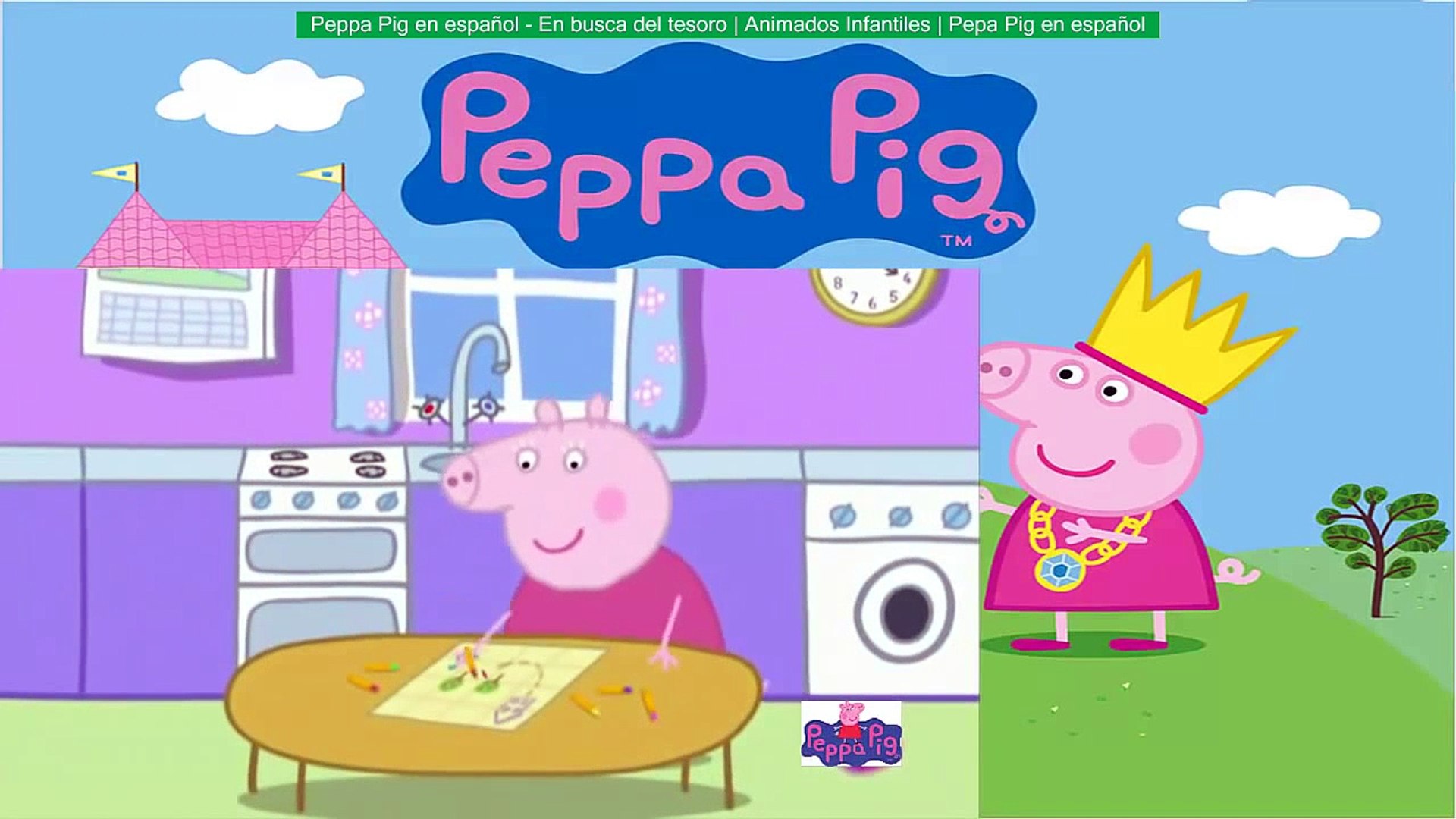 Peppa Pig en español - En busca del tesoro | Animados Infantiles | Pepa Pig  en español - video Dailymotion