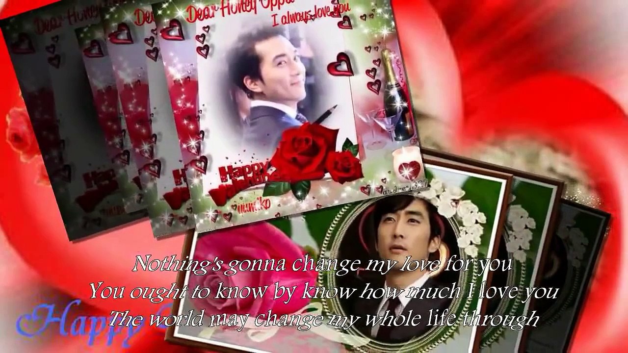 Song Seung Heon - Happy Valentine 2015 by Nothing Gonna Change my love for you (with Lyric)