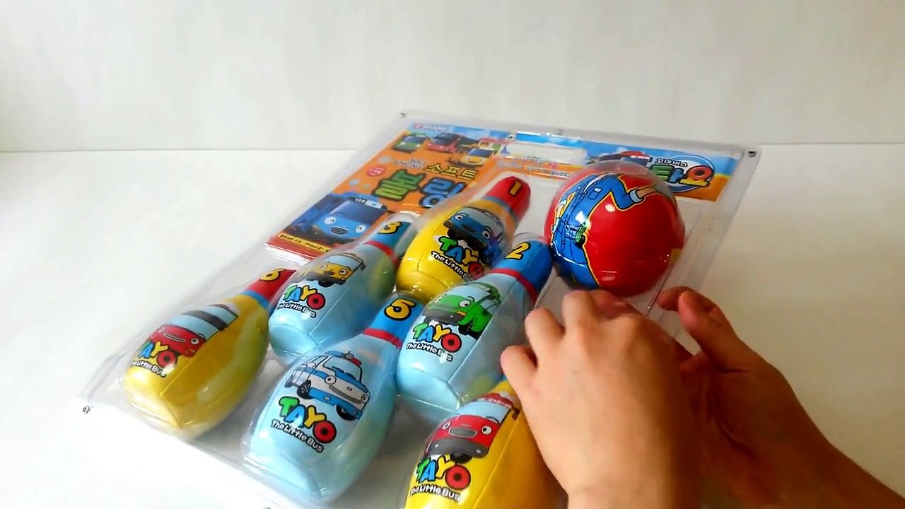 TAYO SOFT BOWLING  꼬마버스 타요 소프트 볼링 ちびっこバス タヨ ソフトボーリング (장난감 놀이) オモチャ brinquedo 玩具 игрушка खिलौना TOY
