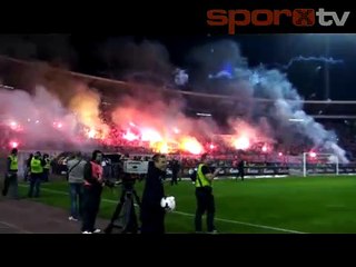 Sırbistan karıştı! | Derbide büyük olaylar!