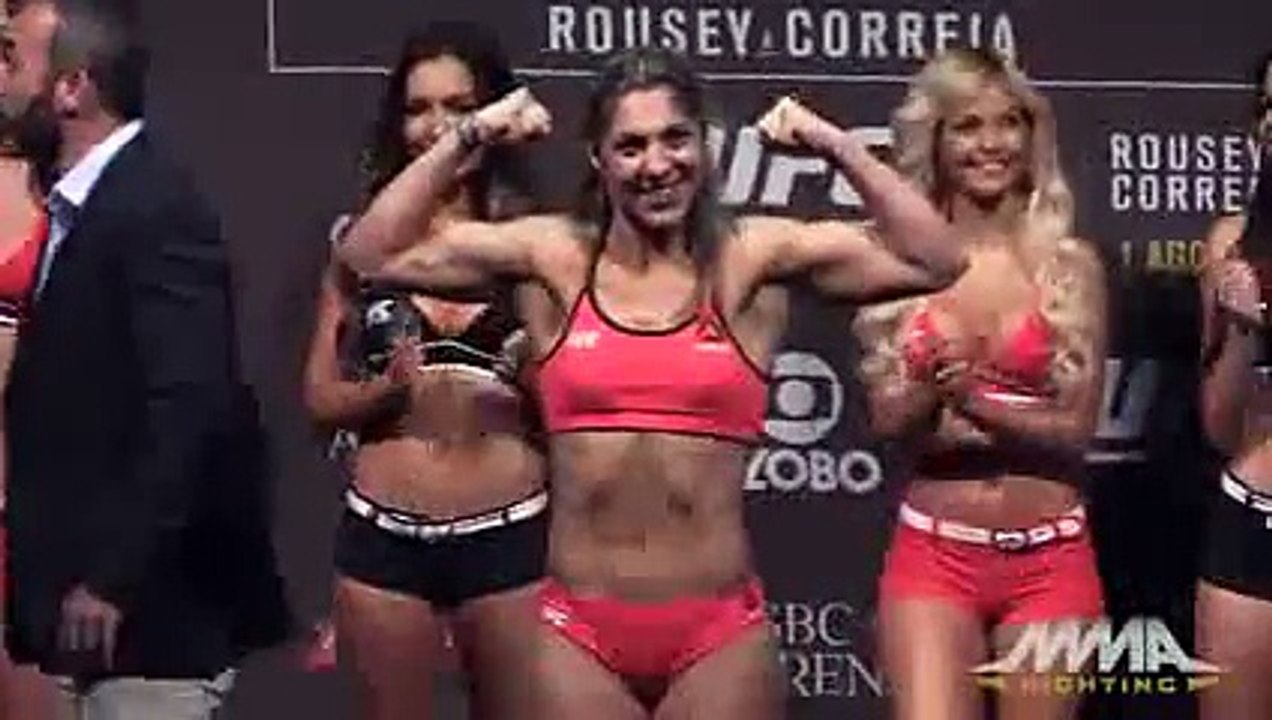 Super Fight Ronda Rousey Vs Bethe Correia - UFC 190 Weigh Ins