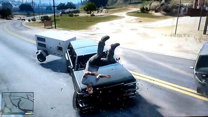HD GTA 5-MEGA BATIDAS DE MOTO A 300km/h EM SUPER CÂMERA LENTA!! #4