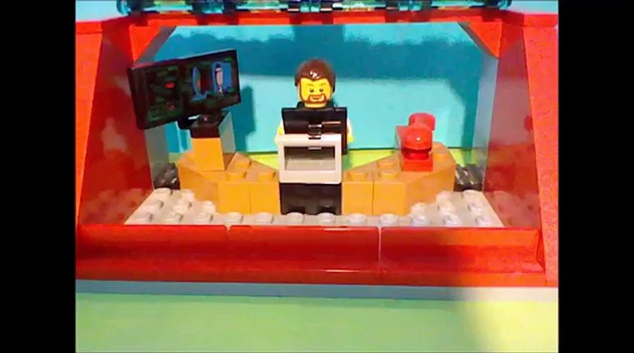 Lego Space Station Stop Motion Animation