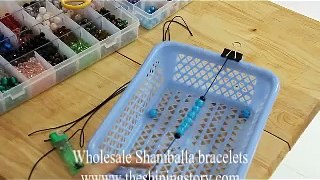 Make your own shamballa macrame bracelets in 15 minutes, rhinestone disco glitter ball bracelets