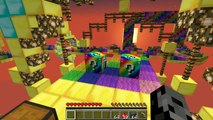 PopularMMOs- Minecraft   RAINBOW ROAD EPIC LUCKY BLOCK RACE   Lucky Block Mod   Modded Mini Game