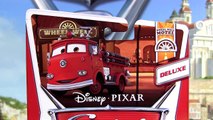 2013 Cars Red The Fire Truck Deluxe Mattel Die Cast Disney Pixar Cars 2