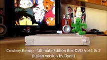 Unboxing: Cowboy Bebop - Ultimate Edition DVD Box Vol 1 & 2 (italian version by Dynit)