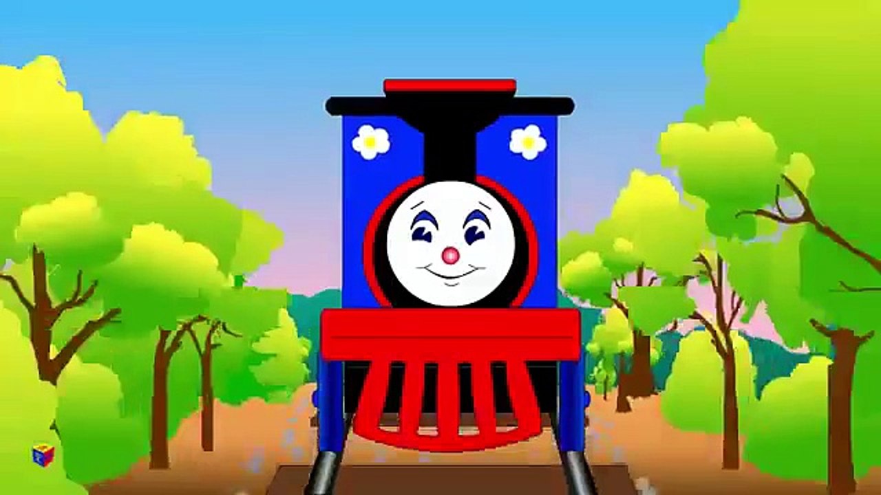 Days of the week song for kids. Educational cartoon about Choo-Choo train for children