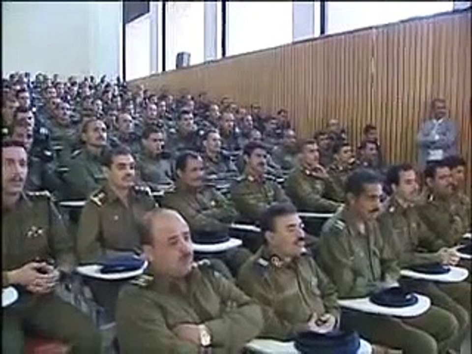 مقتطفات من محاضرة للرئيس اليمني علي عبدالله صالح في كلية الشرطة 3