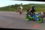Street bike crash Highway Wheelie CRASH At MOM Ride 2015 Motorcycle Stunts Wheelies FAIL Video