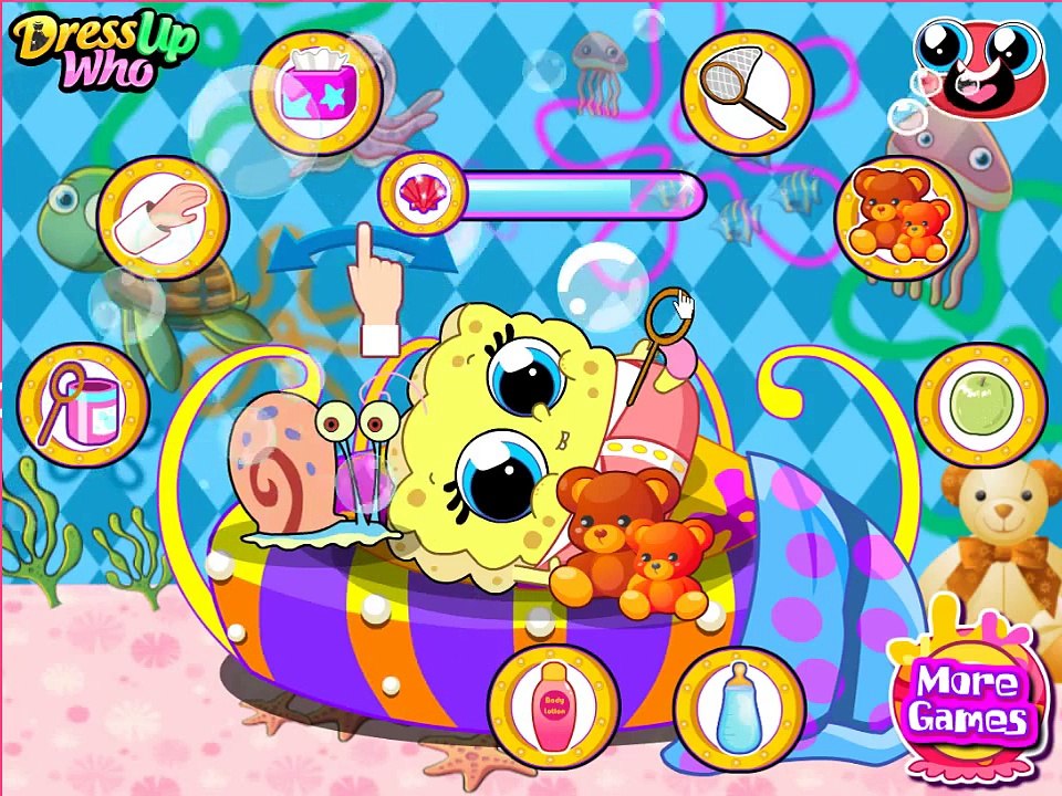 Spongebob And Patrick Babies  - Baby   Spongebob Care - Baby Games For Kids