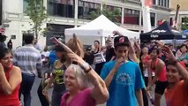 ZUMBA MASTER CLASS on Herbie Day 2012 @ Dundas Square.