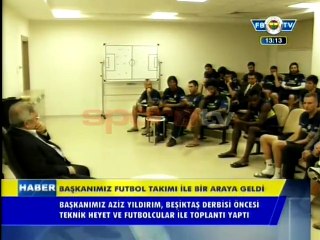 Aziz Yıldırım'ın gözyaşlarını tutamadı...