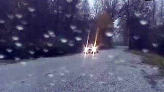 Estonian Police chase of a drunk driver ends in a crash
