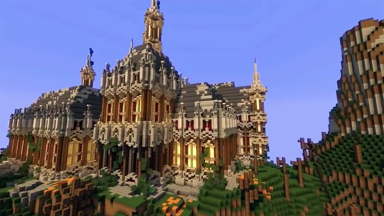 Minecraft   Epic Castle, Village