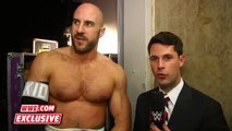 Cesaro comments on his win over The Miz on SmackDown_SmackDown Fallout Sept 10 2015 WWE Wrestling