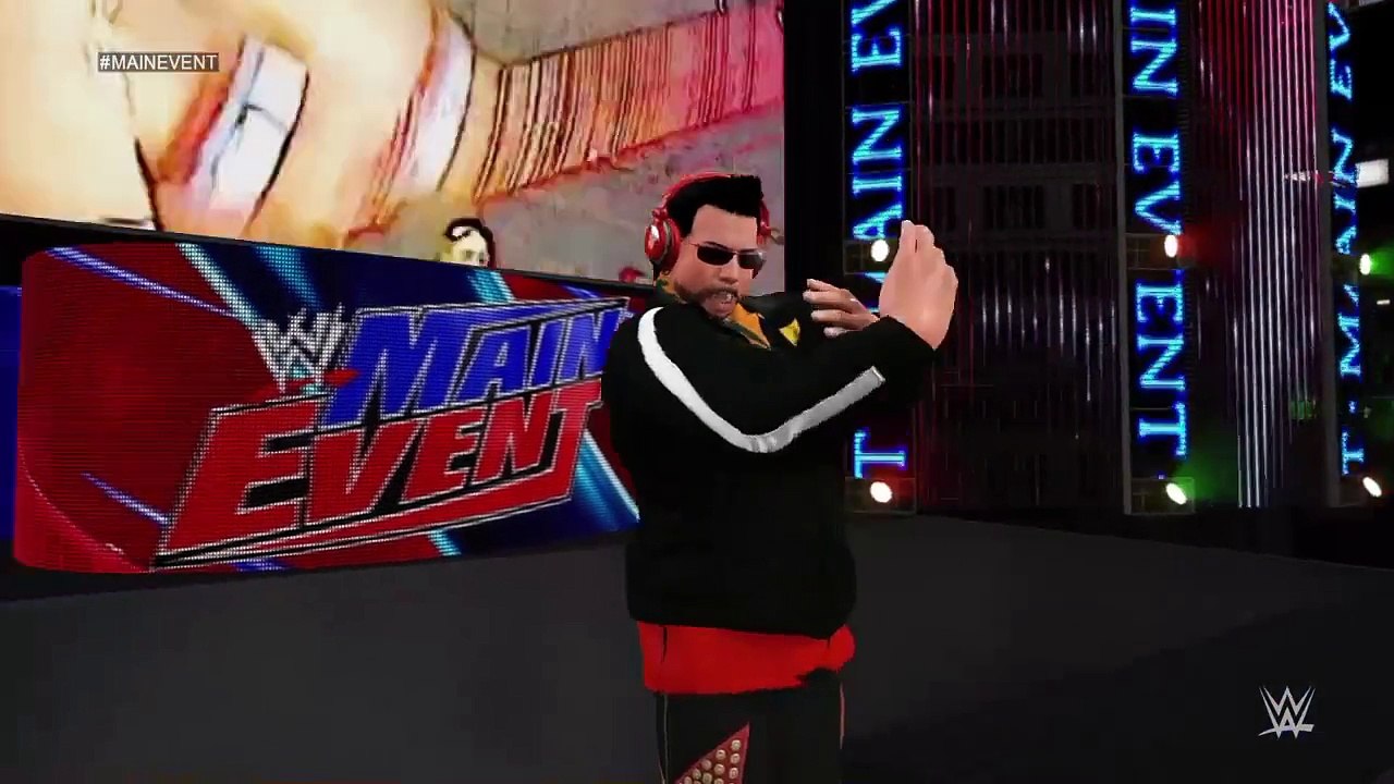 WWE 2K15 PS4 1080p HD Alberto vs Damien Sandow Main event