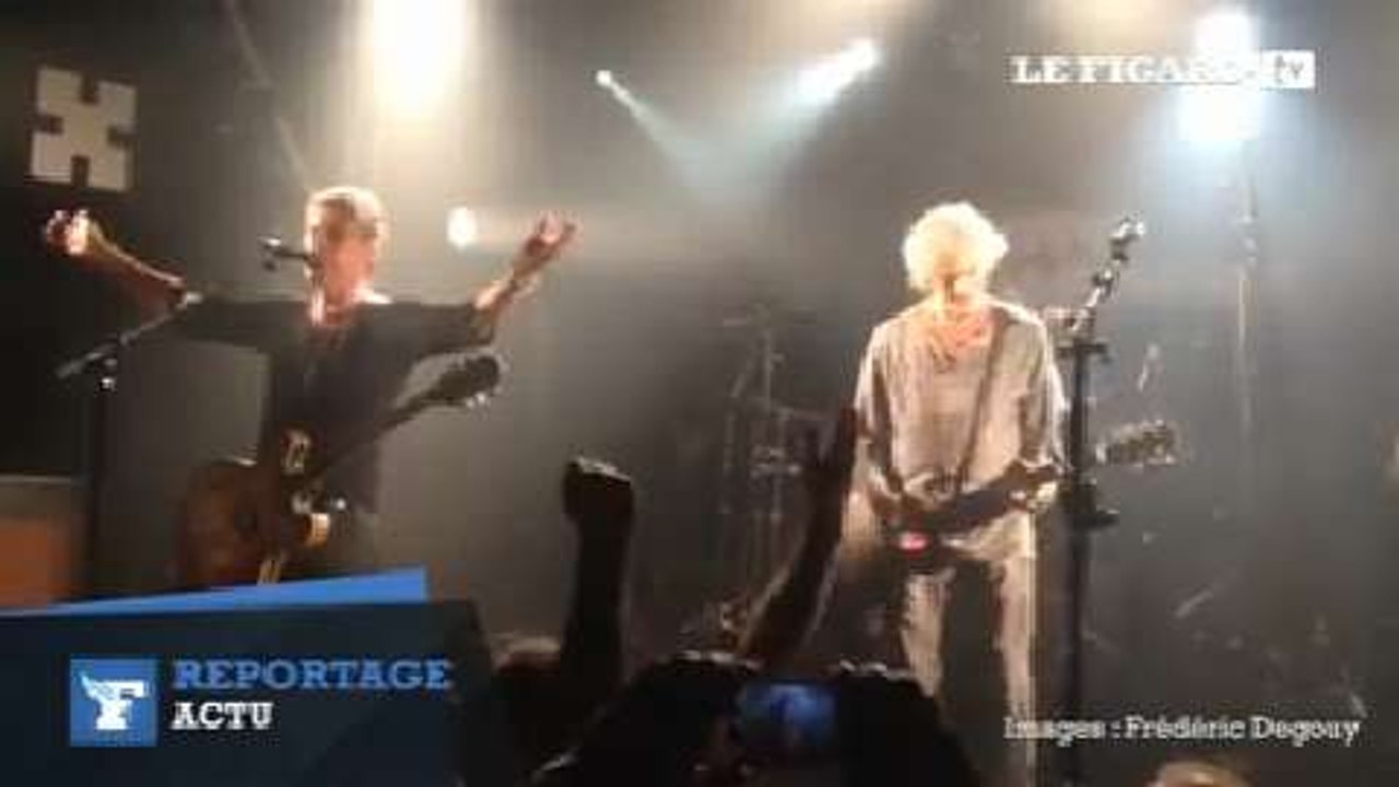 Rebaptisés Les Insus, Téléphone enflamme le Point Éphémère à Paris