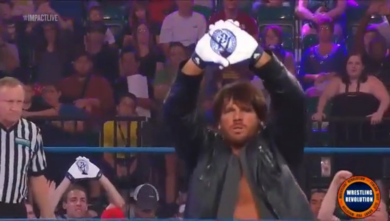 (ITA) L'Ultimo Match di AJ Styles in TNA [TNA World Championship Match] (TNA Impact! 02/01/2014)