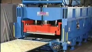 Schwabe SR Press (2,500 ton) Die Cutting Automotive Interiors - Freeman Schwabe Machinery