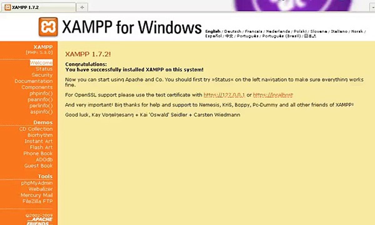 Δημιουργία MySQL βάσης δεδομένων και χρήστη με το phpMyAdmin.