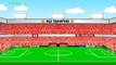 Manchester United vs Chelsea 1 1 26 10 14 football cartoon, goals, highlights, red card