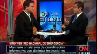 Entrevista de Christian Pino al Director de la Red Nacional Emergencia