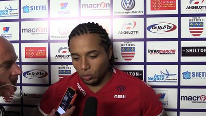 4° journée de ProD2 ASBH Narbonne Réaction Sabri Gmir