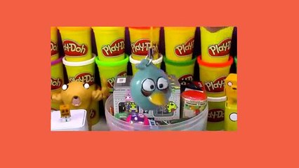 Giant Adventure Time Surprise Egg Play Doh Finn and Jake with Toys from Minecraft and More