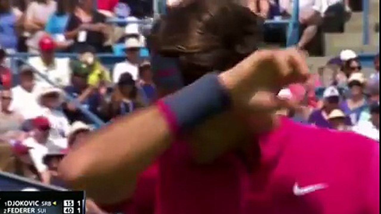 Roger Federer's SABR shot
