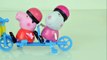 Peppa pig Play doh Flowers Creations Playdough Toys Bicycles English episodes