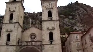 Church bells ringing in Kotor, Montenegro
