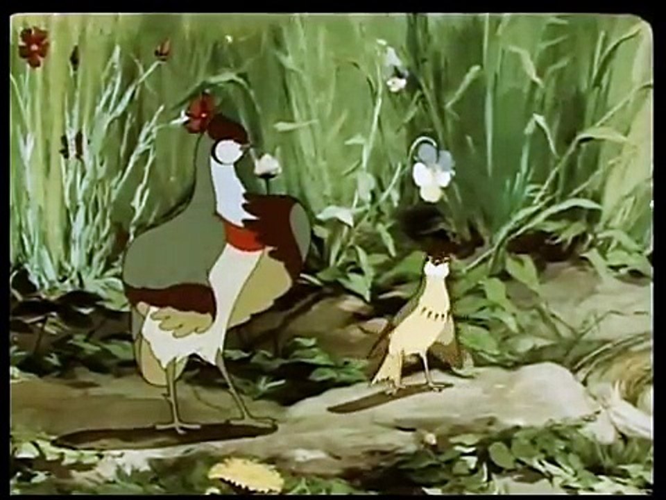 An orange throat 1954 oranzhevoe gorlyshko English & RU subtitles Russian cartoon