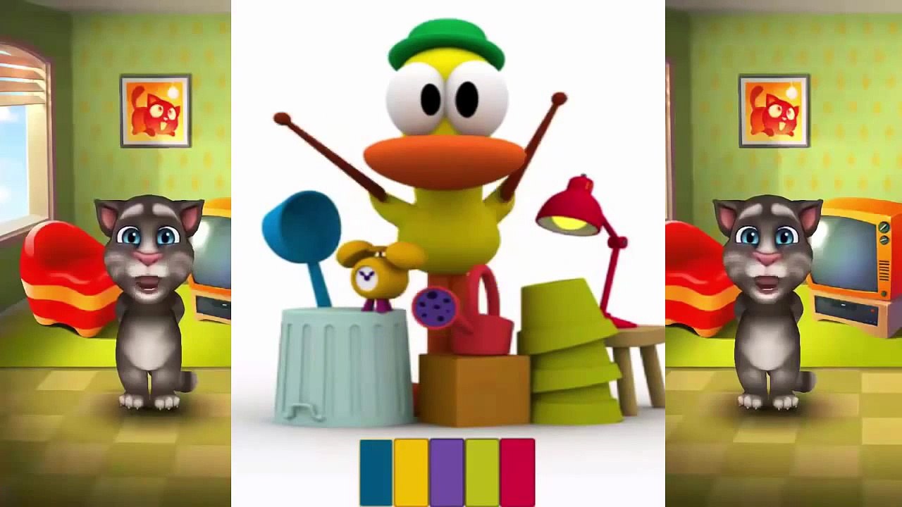 Old MacDonald had a farm - Talking Tom for children | Nursery Rhymes songs for baby