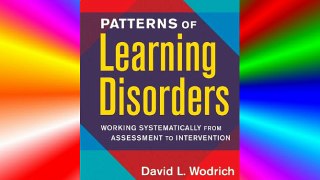 Patterns of Learning Disorders: Working Systematically from Assessment to Intervention (Guilford