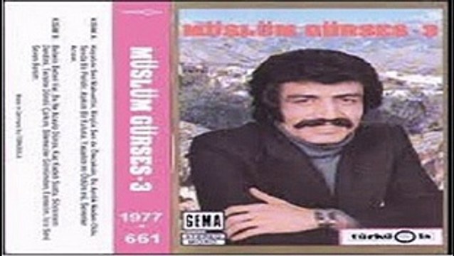 Müslüm-Gürses- Bir Gün Sende Öleceksin. 3 Türküola kaset kayıtları