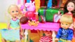 Frozen Barbie Chelsea BIRTHDAY PARTY Barbie Clubhouse Part 2 Toby Peppa Pig Shopkins AllToyCollector