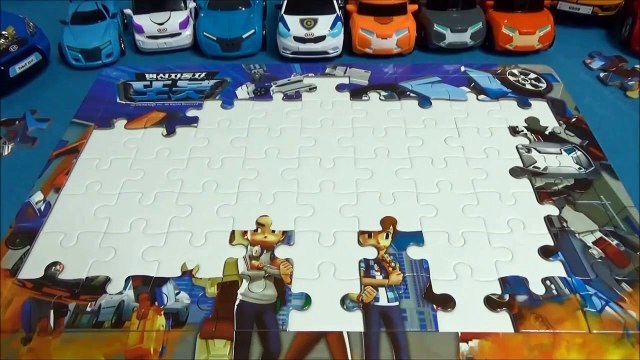 Or robot puzzle to fit the cast. Tobot Robot Car Puzzle toy