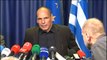 National briefing by Yanis Varoufakis, Minister of Finance of Greece, after the 1st meeting session