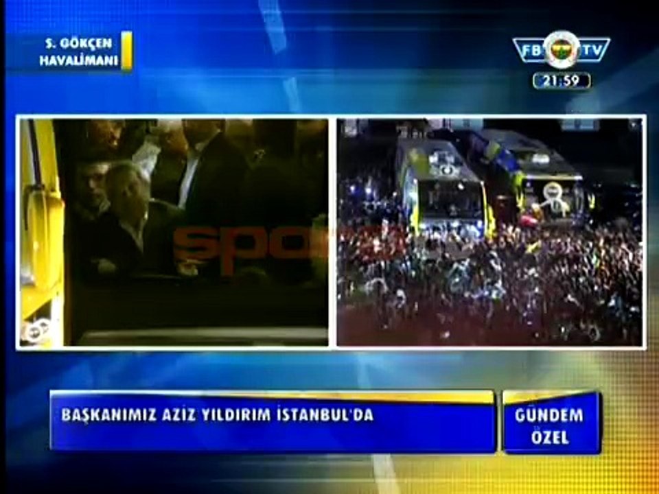 Fenerbahçe taraftarından "Hükümet İstifa" tezahüratları!